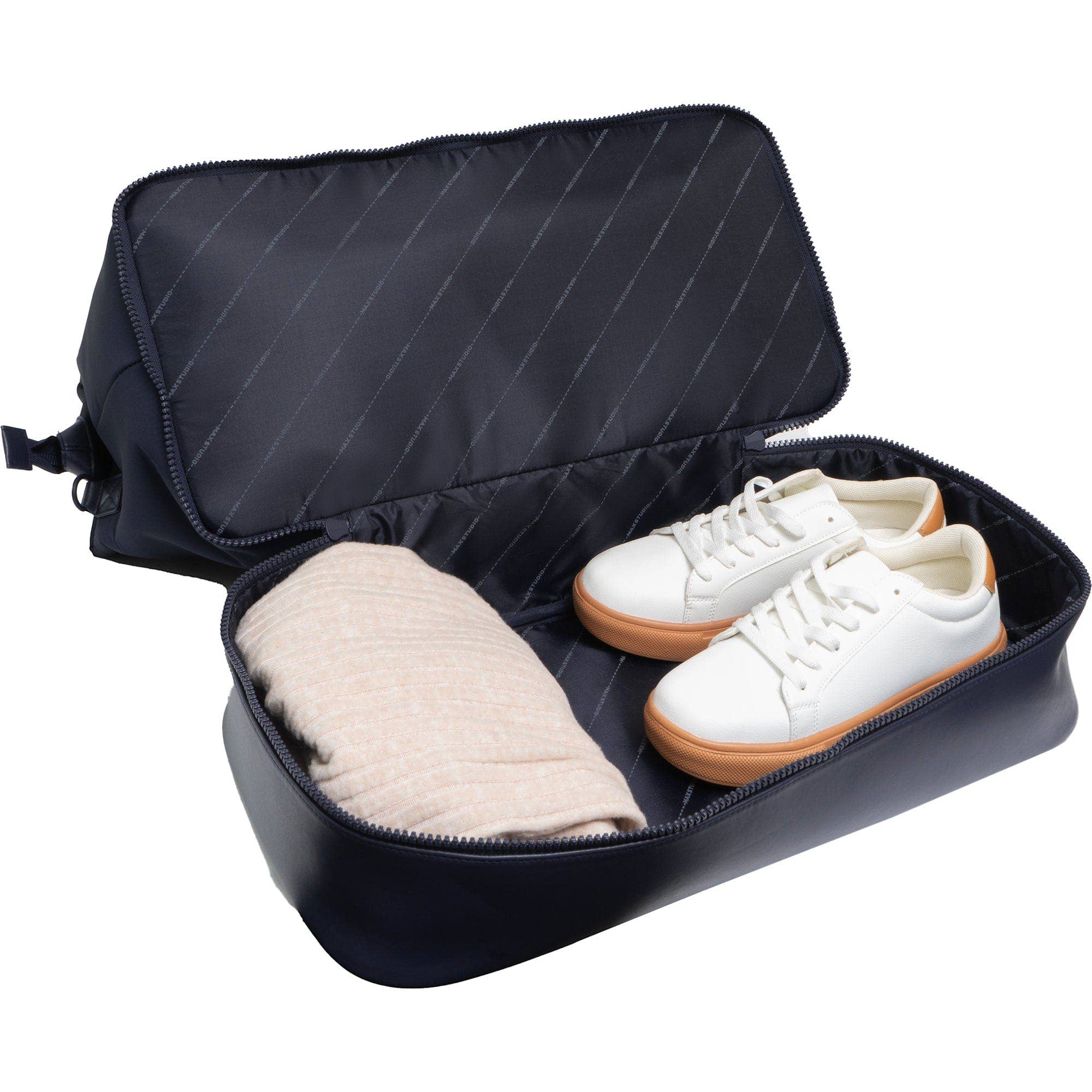 Magid - Wholesale Weekender Bag - Women's - Max Studio Sport Nylon & Faux Leather Drop Bottom Duffel Bag93