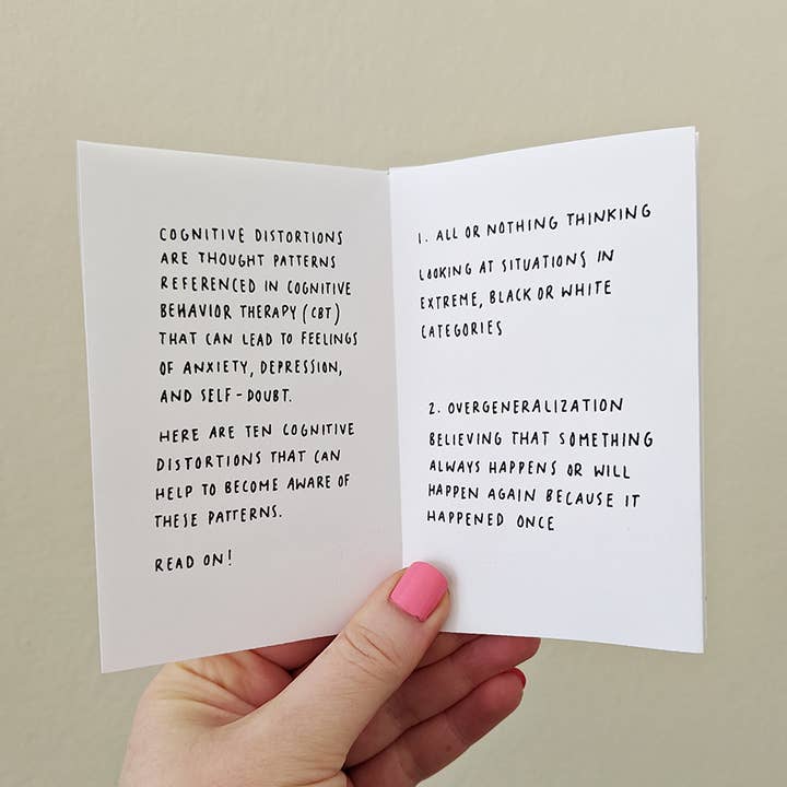 Small Supply - Wholesale Self-Help & Personal Development - Pocket Panic Vol. 3 Cognitive Distortions1