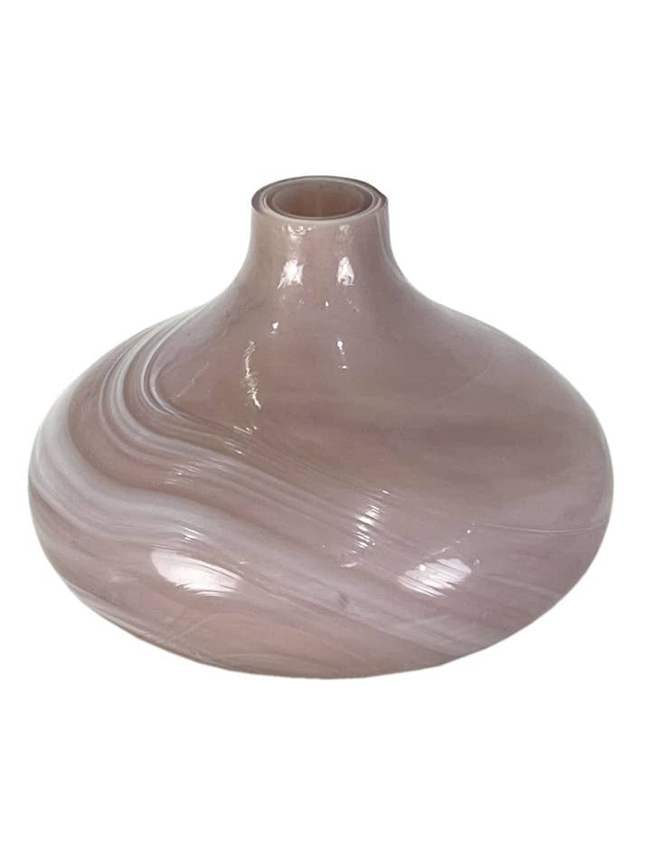 Blue Hues Vase - Narrow-Neck with Wide Base for wholesale by Elegance Beyond