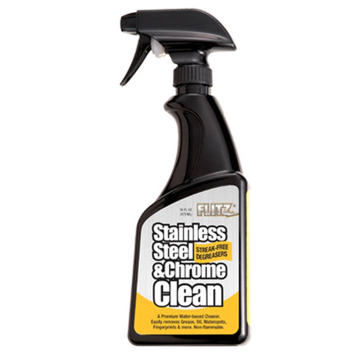 Benhalex - Wholesale Multi-Surface Cleaner - Flitz Stainless Steel & Chrome Cleaner Spray 16 oz