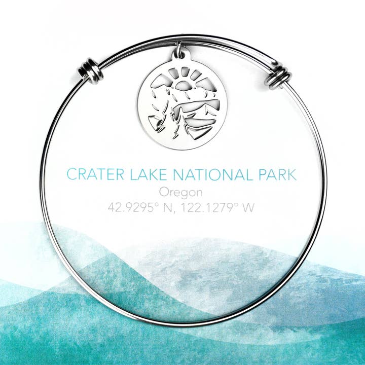 Bracelet du parc national de Crater Lake pour la vente par Melissa Lew