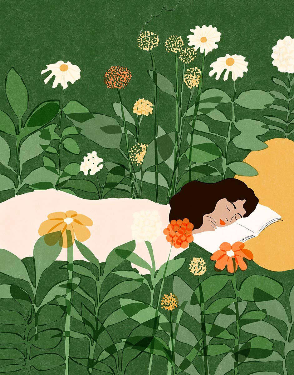 Alja Horvat d.o.o. - Vente Affiche d'art - Impression artistique sur des livres et des fleurs2