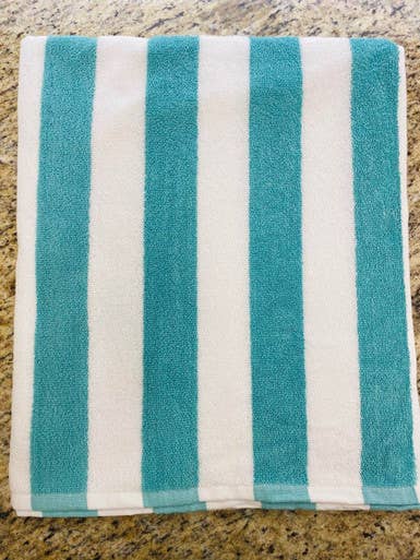 Still Water Linens - Wholesale Beach Towel - Cabana Stripe Beach Towels -Economy Vat Dyed1