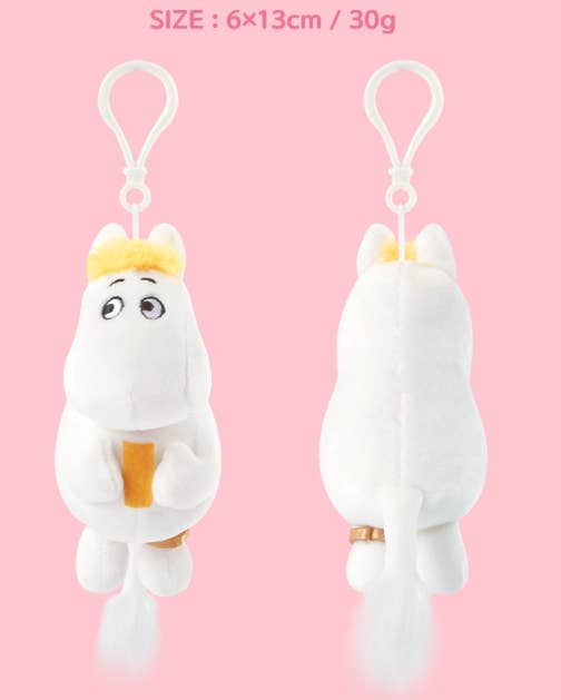 K-Wonderland – wholesale Keychain – Unisex – Moomin & Friends Figure Plush keychains Bag Charms1
