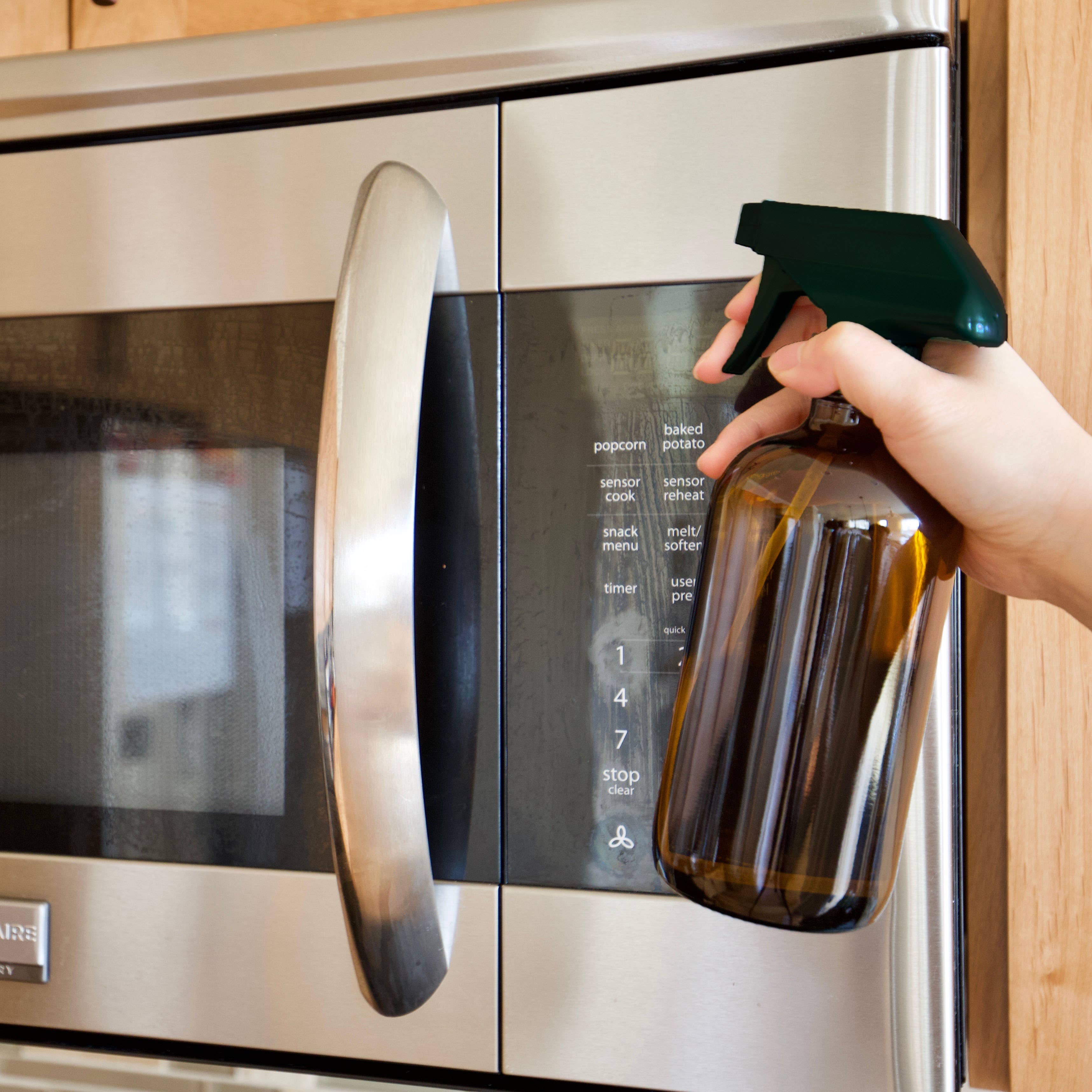 Youngever - Wholesale Spray Bottle - Youngever 4 Pack 16OZ Empty Glass Spray Bottles - Amber4