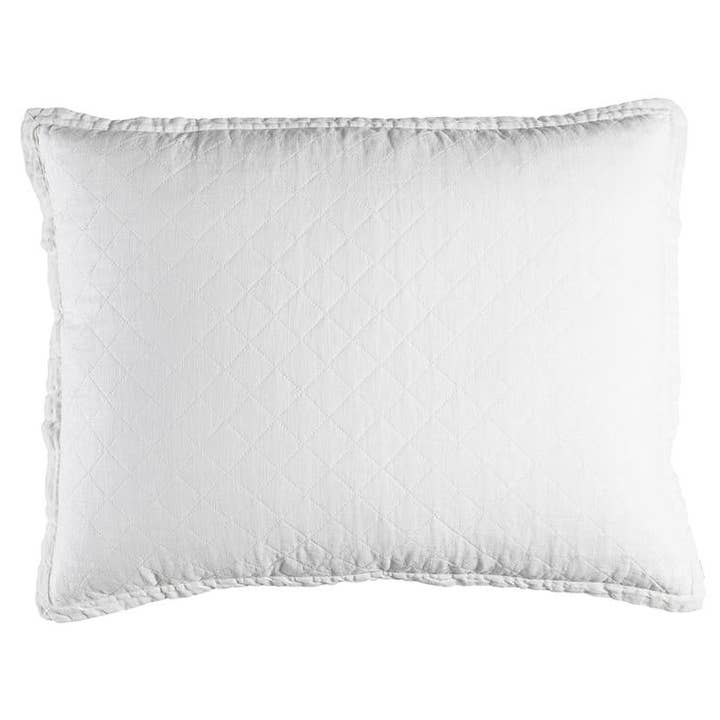 Cuscino Emily Standard/Lino Bianco 20X26 per la vendita all'ingrosso da parte di Lili Alessandra