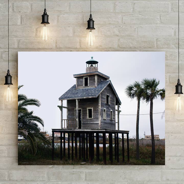 Louisiana Tiny School-House Wall Art Print por atacado de lostkatphoto