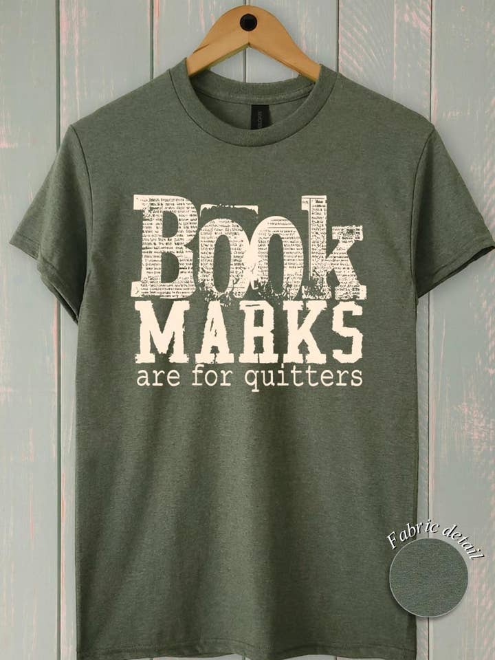 Segnalibri per maglietta in cotone pesante con grafica per la vendita all'ingrosso da parte di Pink Irene Wholesale