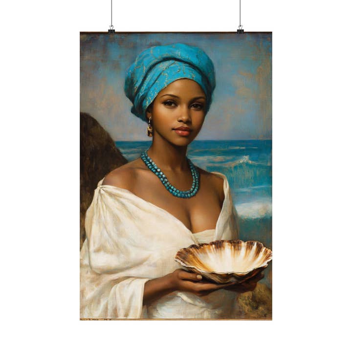 Yemaya Godess Art Print for wholesale by Ye Curiosity Shoppe