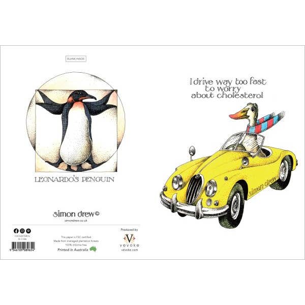 Vevoke - Wholesale Everyday greeting card - Card-Cholesterol1
