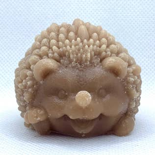 Hedgehog shaped wax melt, lavender scented for wholesale by Heathwax