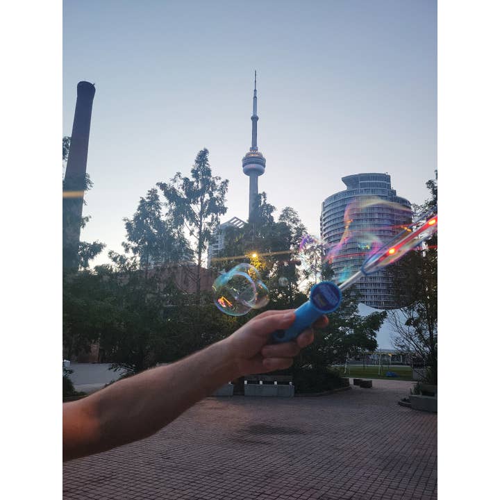 Wishbone Products - Wholesale Bubble Wand - Kids - LED 3 Color Light Up Motion Bubble Wand 5oz solution9