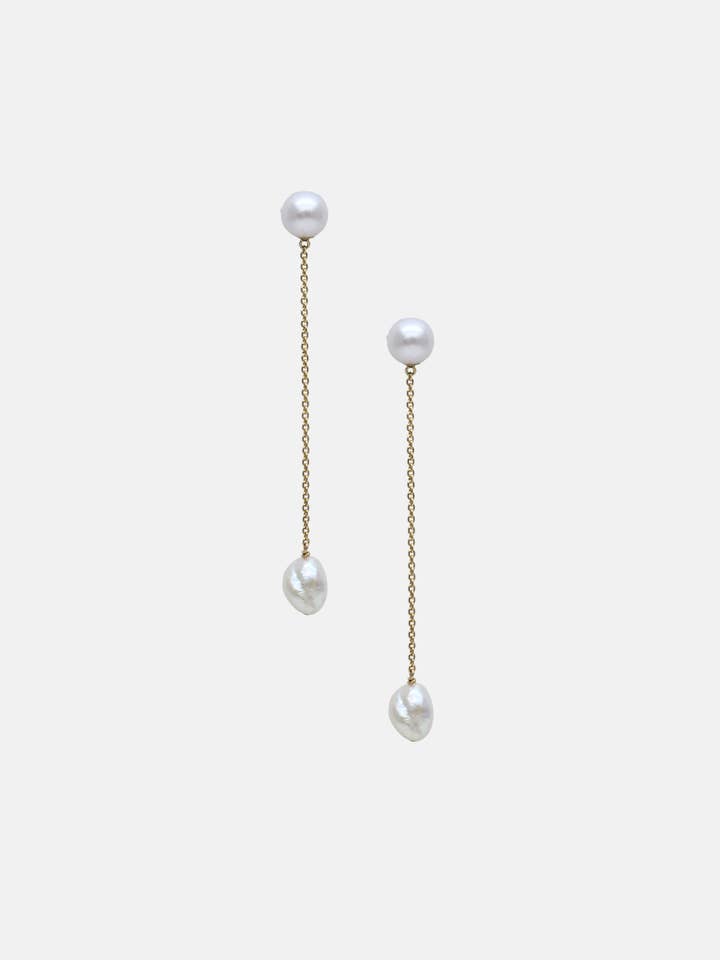 Teri long earrings for wholesale by LA MAISON GISEL B.