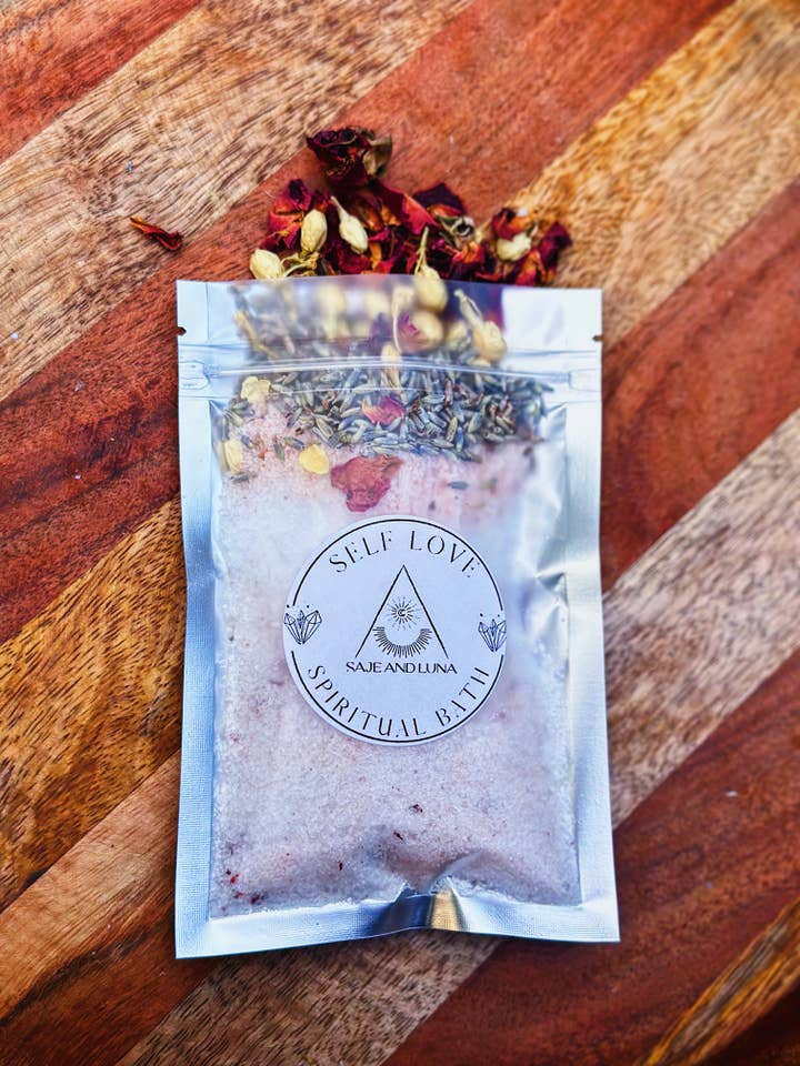 Self Love Spiritual Bath for wholesale by Saje and Luna