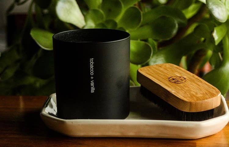 sable candle co. - Wholesale Jar/Filled Candle - Tobacco + Vanilla 8oz Tumbler Soy Wax Candle2