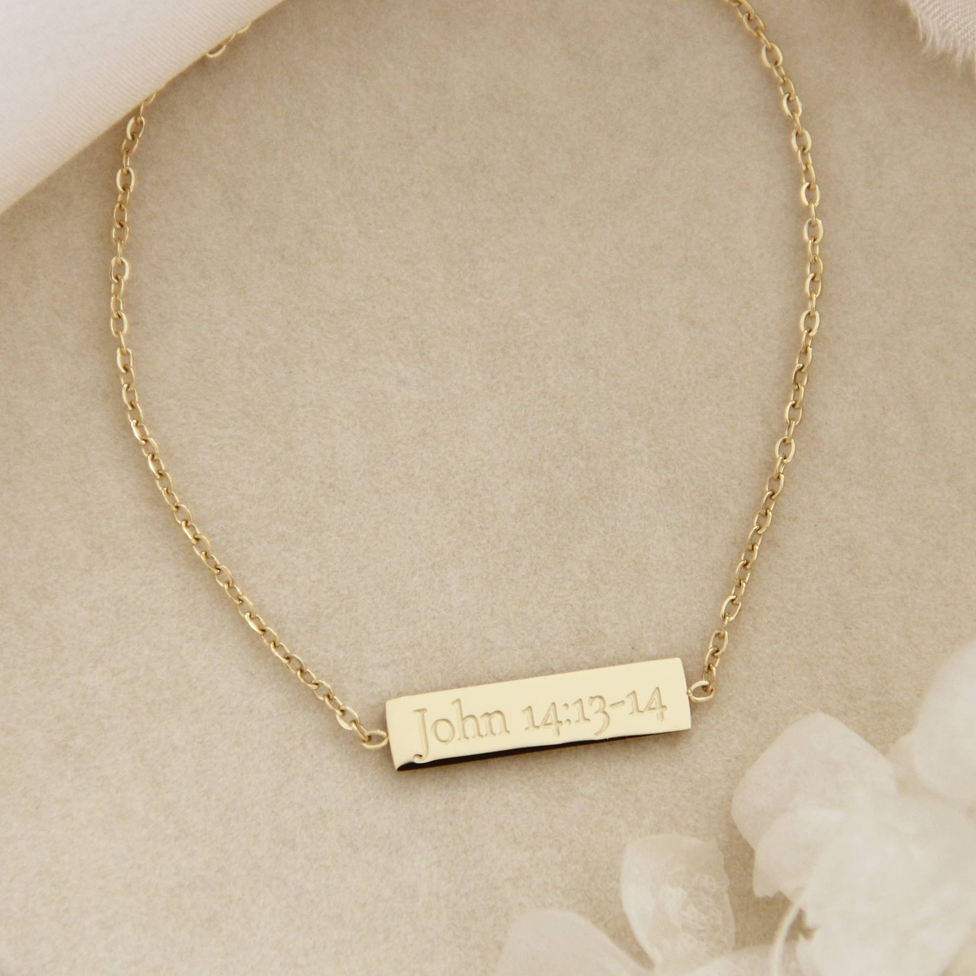 LoveStory Collection – Engroshandel Armbånd med vedhæng – Bed armbånd, Johannes 14:13-141