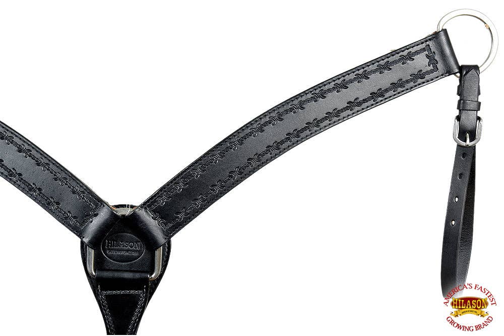 HILASON - Wholesale Horseback Riding Gear - HILASON Western Horse Headstall Breast Collar Set Tack Genuine American Leather | For Horses Headstalls152