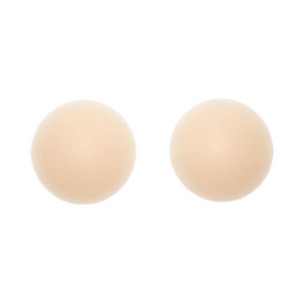 Circle Nipple Covers in Nude I | Seamless & Reusable for wholesale by TITA