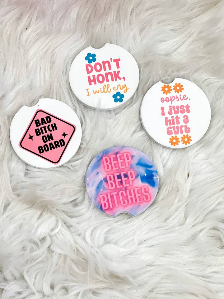 Snarky Coasters for wholesale by Hart and Hollow