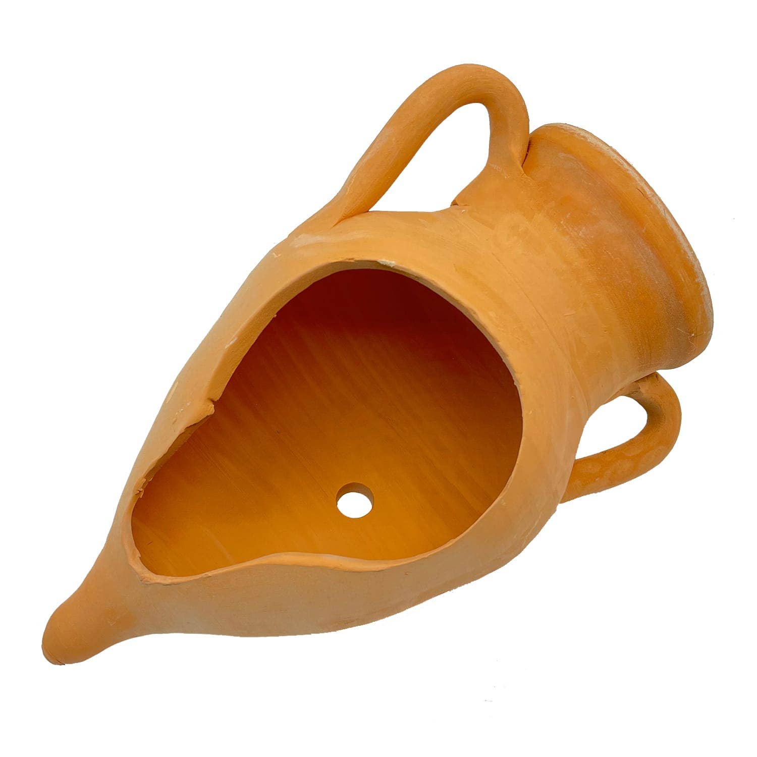 Etnico del Mondo - Wholesale Plant Pot - Engraved Pointed Amphora in Terracotta0