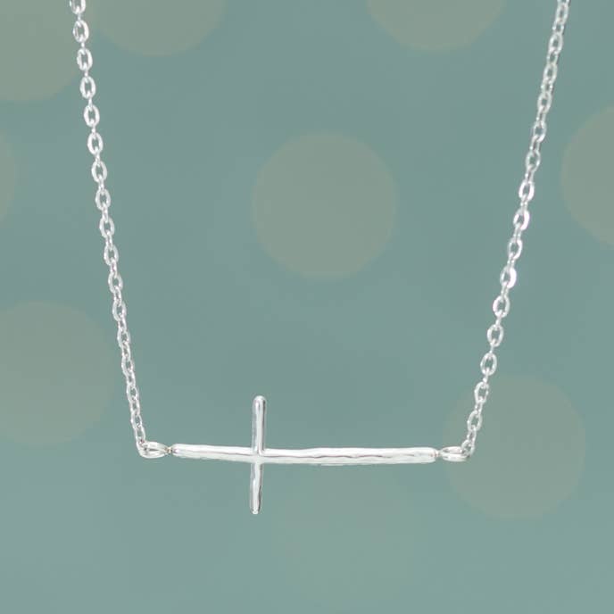 Starfish Project, Inc - Wholesale Pendant/Charm Necklace - Radiant Cross Necklace in Silver5