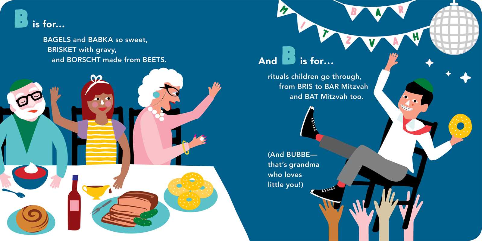 Simon & Schuster - Wholesale Baby & Toddler Book (0-2) - My First Jewish Baby Book by Julie Merberg2