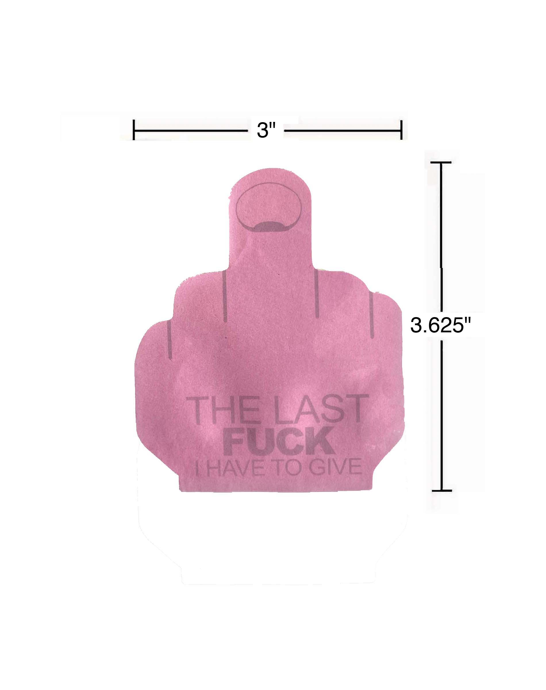 Little Genie Productions - Wholesale Plakbriefjes/Post-its - Laatste F*ck Die Ik Te Geven Heb Plaknotities2