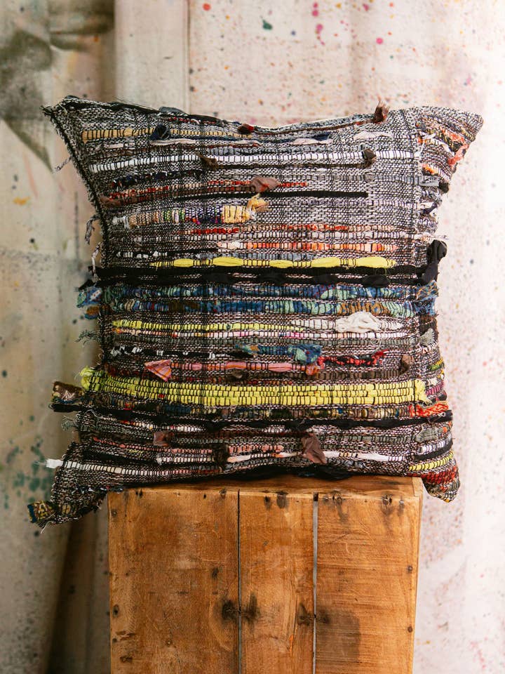 Handwoven Pillow for wholesale by Megan-Ilene
