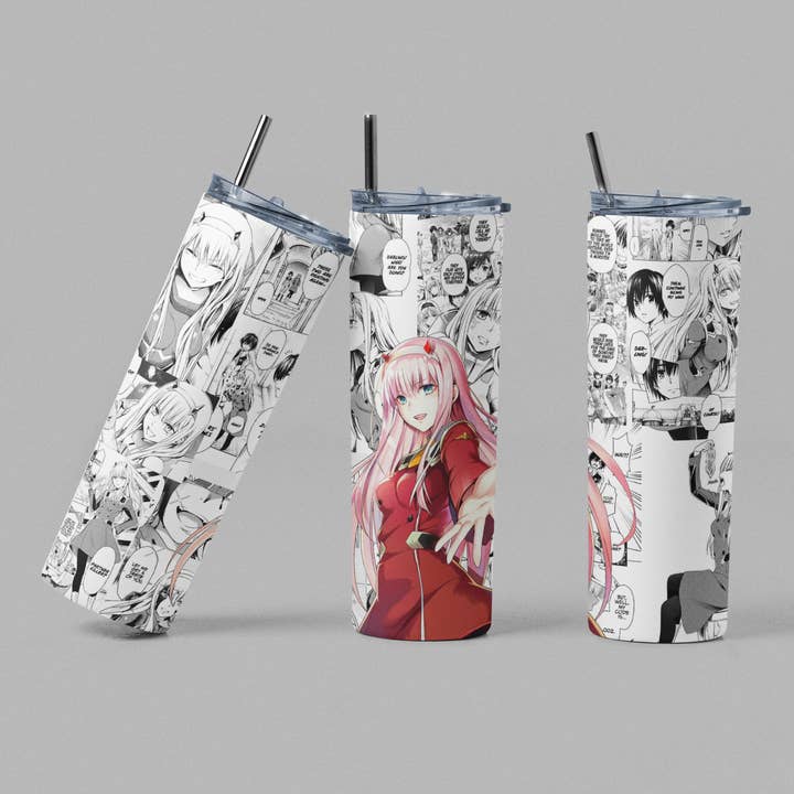 Zero Two - Anime Manga Inspired - Tumbler for wholesale by The Geek Boutique