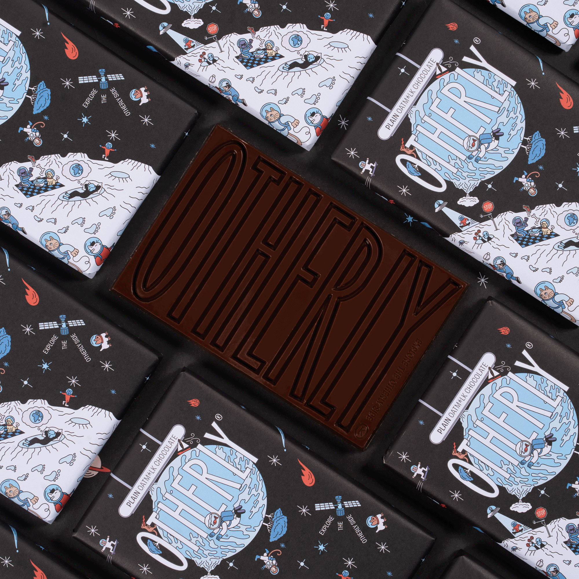 OTHERLY: OATM*LK CHOCOLATE [No duties when shipping to US!] – wholesale Chocolate bar – Plain Oatm*lk Chocolate Bar 120g | Vegan | Creamy1