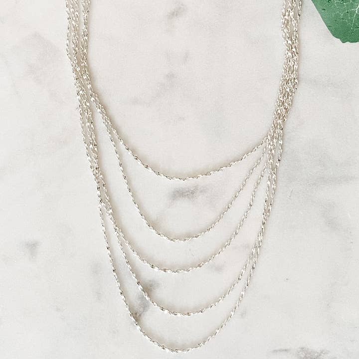 N-1127-Silver for wholesale by Lou & Co