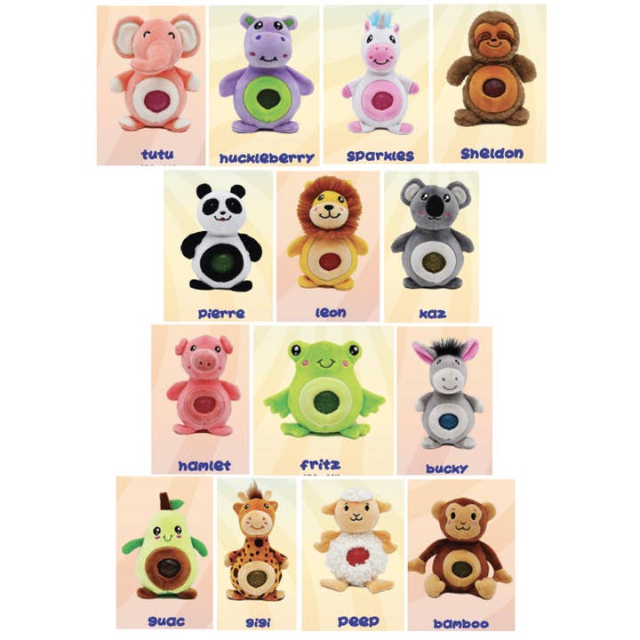 Streamline - Wholesale Stuffed/Plush Toy - Kids & Baby - Jellyroos Plush Toy - Floor Display Replenishment - 42 pcs