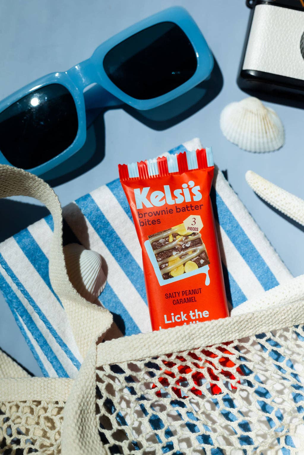 Kelsi's - Wholesale Snack Bar - Salty Peanut Caramel Brownie Batter Bites Gluten Free Snack4