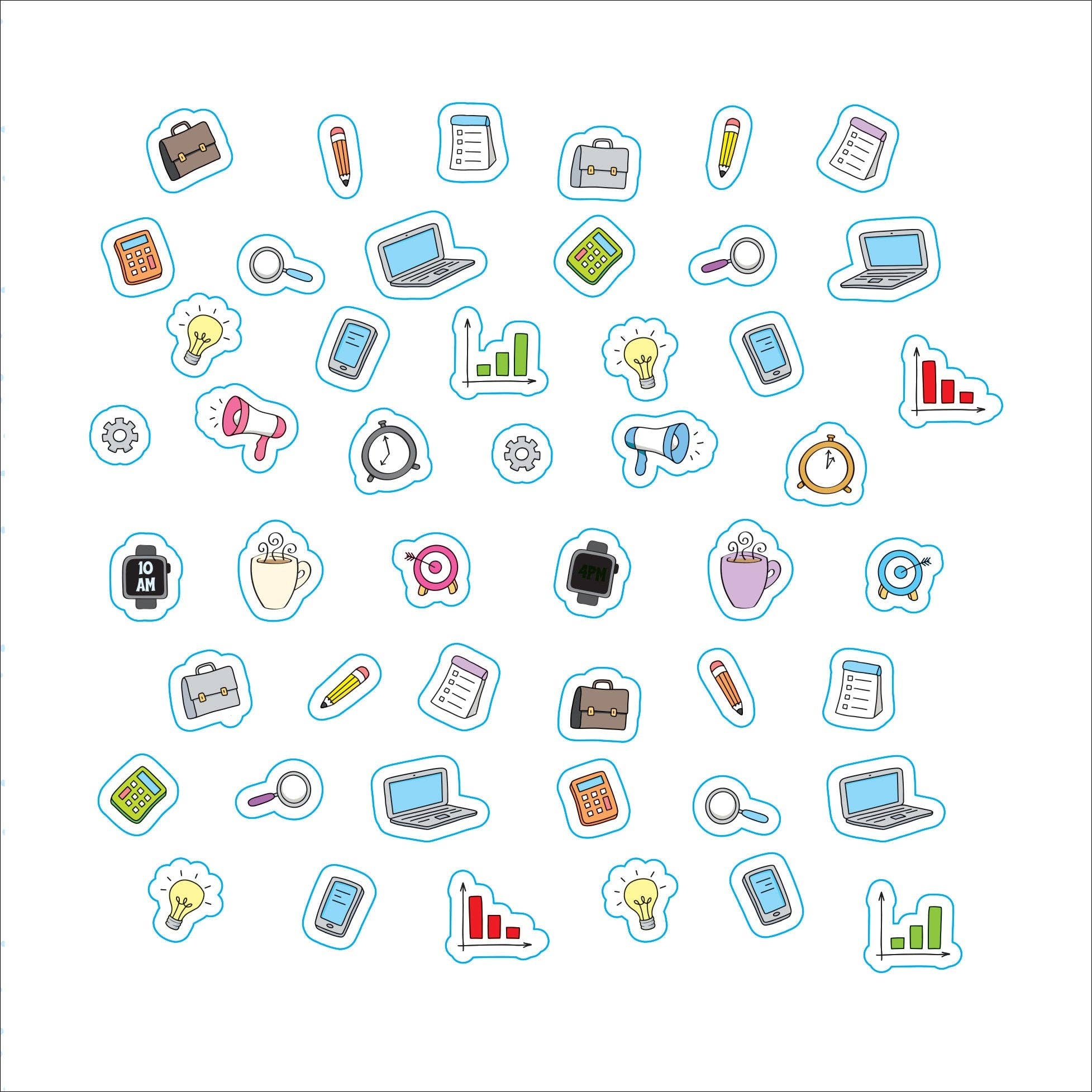 Peter Pauper Press - Wholesale Sticker - Plan It! A Sticker Book for All Your Productivity Needs4