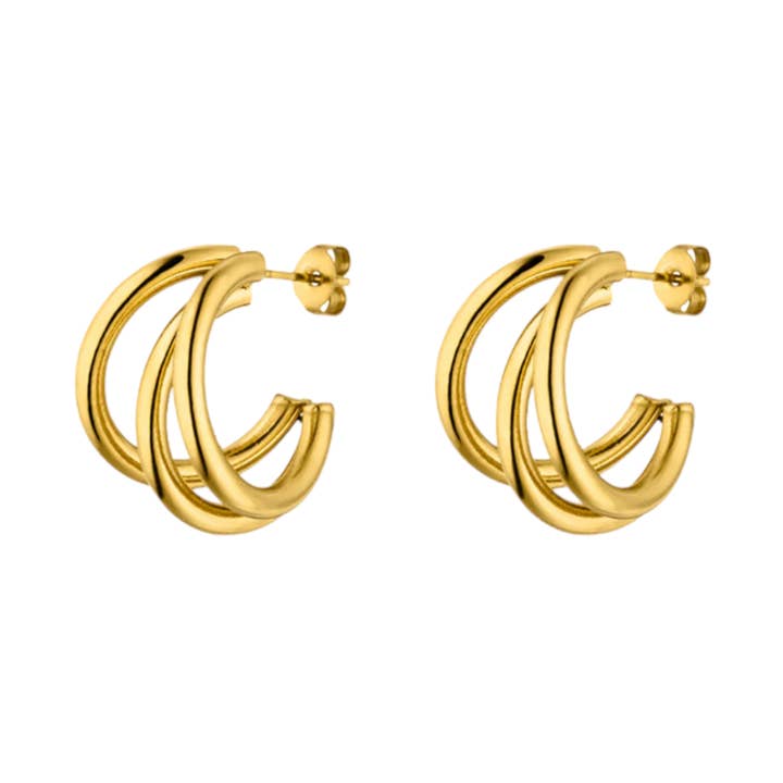 Orecchino Curvo - DY21121148H49 per la vendita all'ingrosso da parte di AMORINO SRL