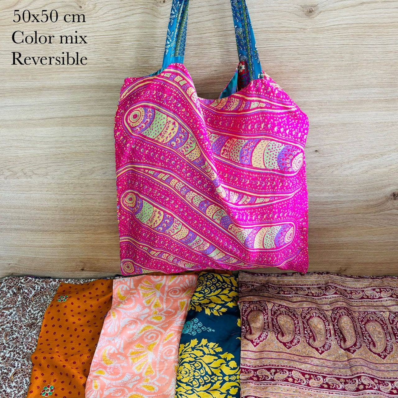 Hecho a mano - Wholesale Beach Bag - Tote bag with drawings for the beach0