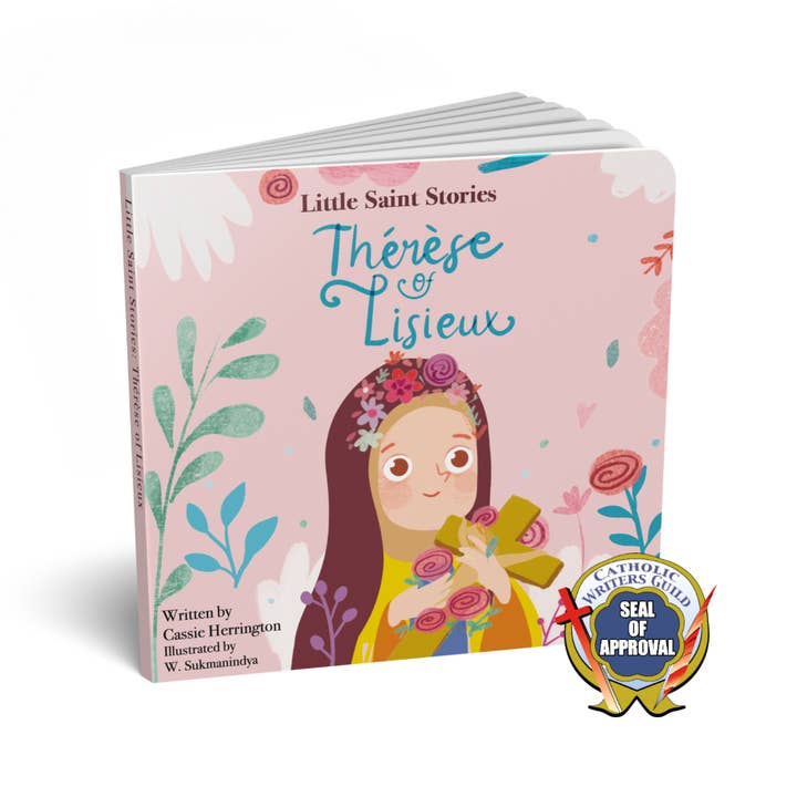 Little Saint Stories - Wholesale Baby & Toddler Book (0-2) - Saint Thérèse of Lisieux Board Book