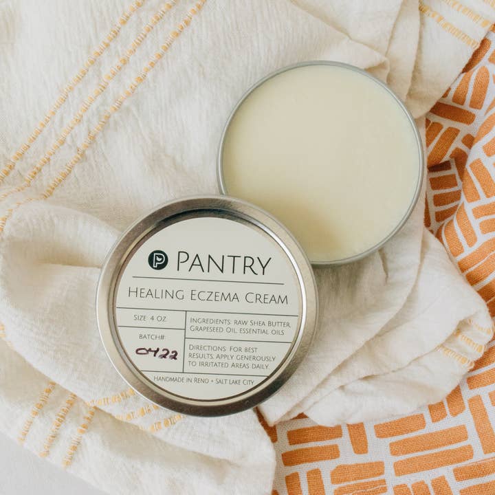 Pantry Products - Skin, Body, + Wellness - Wholesale Eczema treatment - Healing Eczema Cream - Raw Shea Butter Skin Soothing Balm2