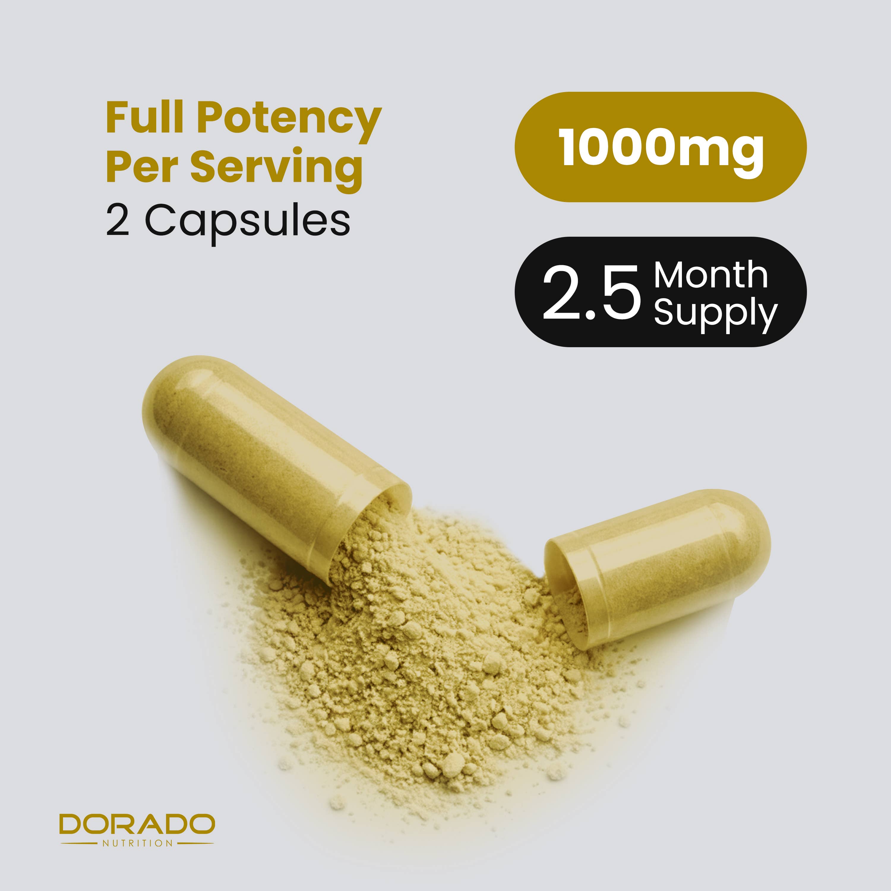 Dorado Nutrition - Wholesale Oral Supplement/Vitamin - Shilajit Supplement 10,000mg (150 Capsules)7