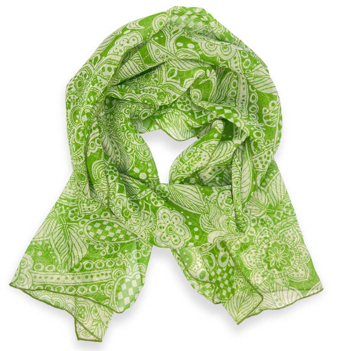 Dana Herbert - Wholesale Scarf - Women's - Silk Chiffon Scarf2