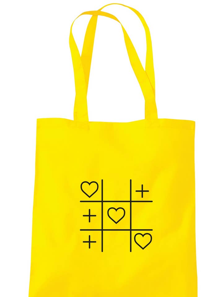 Sacola Love Tic-Tac-Toe Film S1501 por atacado de Illustrated Identity