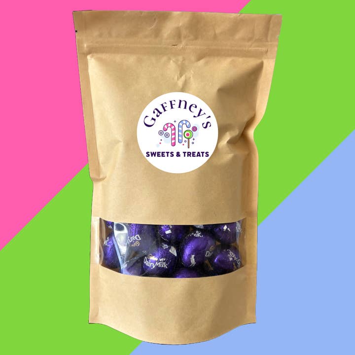 Gaffney's Sweets & Treats Wholesale - Wholesale Chocolate Covered Sweets - Cadbury Dairy Milk Chocolate Eggs - 1kg Bulk Bag