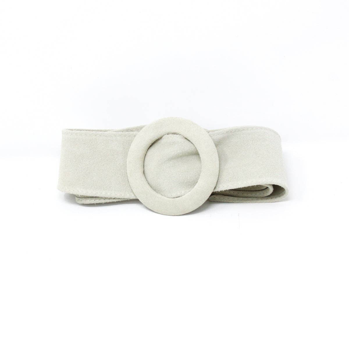 German Fuentes Handbags - Wholesale Belt - Women's - CINT-07 CIRCLE BUCKLE SUEDE BELT5