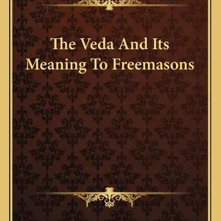Books by splitShops - Wholesale Book - Adult - The Veda and Its Meaning to Freemasons - Paperback