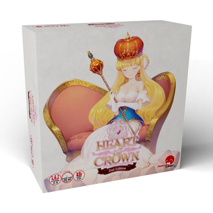 Heart of Crown Second Edition Base Game for wholesale by Japanime Games