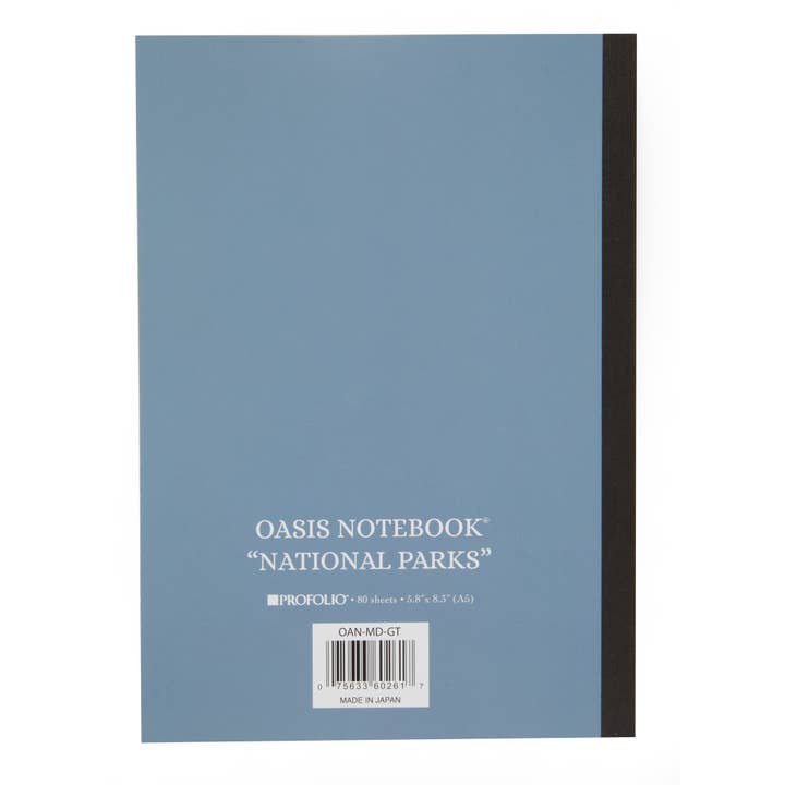 ProFolio - Wholesale Notebook - ProFolio Oasis Notebook National Parks - A5