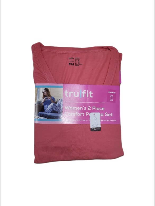 Hands On - Vente Haut et bas de pyjama – femme - Ensemble de pyjama confortable 2 pièces Tru Fit pour femme8