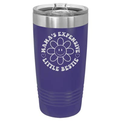 Sugar City Maker – wholesale Insulated mug/tumbler – Mama's Expensive Little Bestie 40oz Tumbler3
