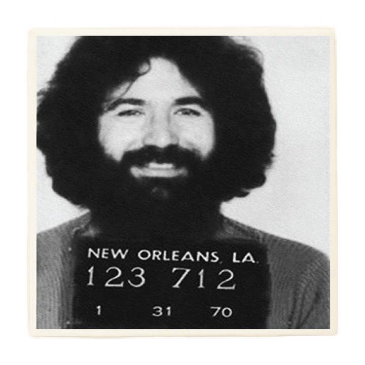 Lucky Mfg. Co. - Vente Sous-verre - Sous-verre Jerry Garcia Mugshot0