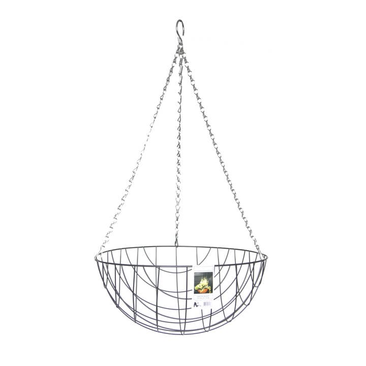 Esschert Design USA - Wholesale Hanging Planter - 14" Hanging Basket, Metal2